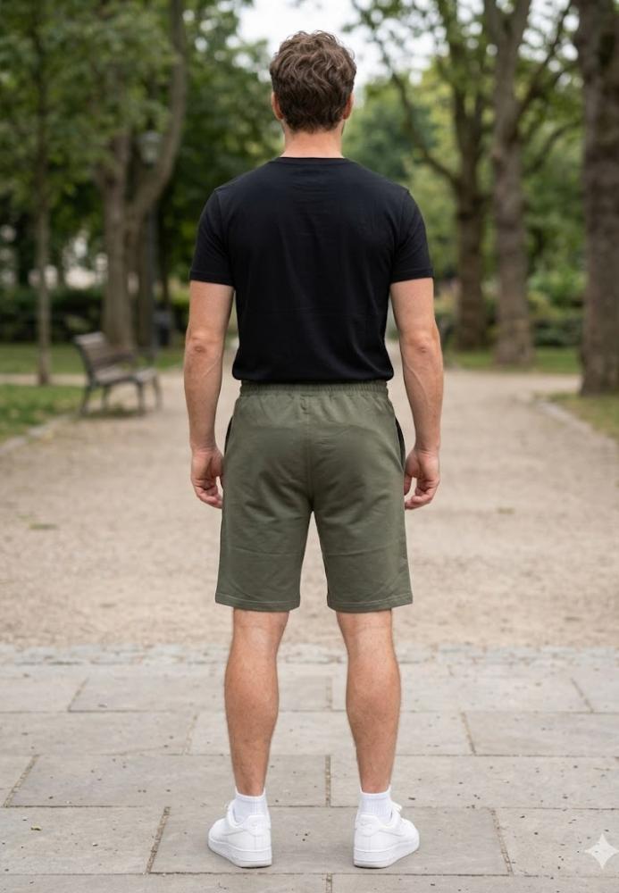 Pantaloni Scurți Bărbați,culoare Kaki , Engros